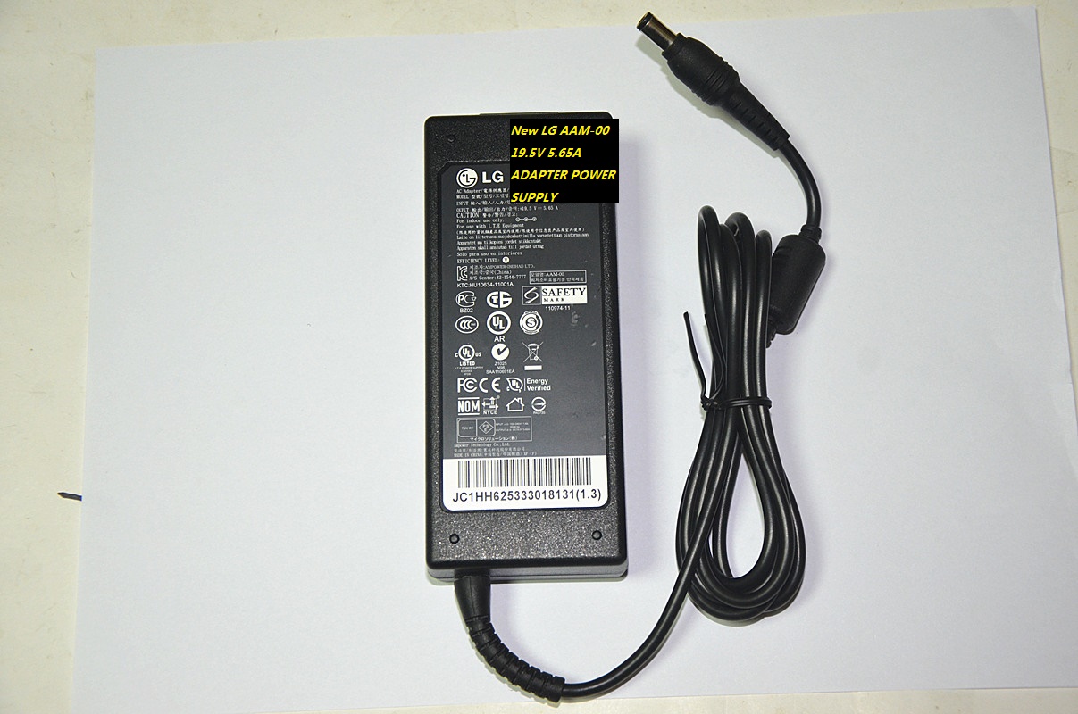 New LG AAM-00 19.5V 5.65A ADAPTER POWER SUPPLY